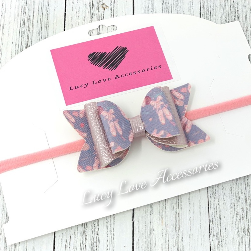 Handmade Ballet 3.50” x 1.75” Headband!